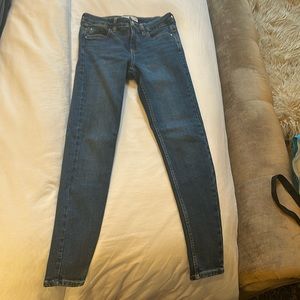 Dark blue skinny jeans